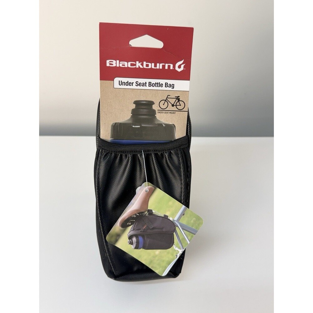 Blackburn Cycling Under Seat Mount Bag Gray & Black Large New With Tags